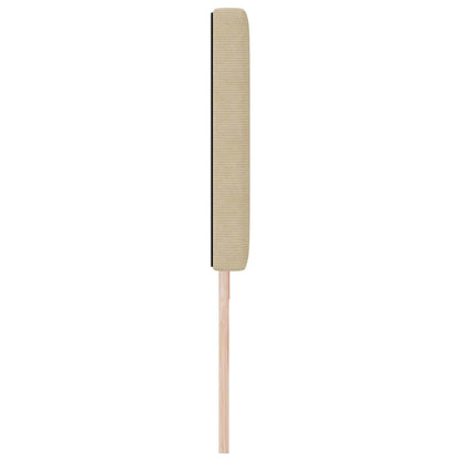 Testiera LED con testiera Grigio Verde 180 cm Tessuto in Cords | homemem39