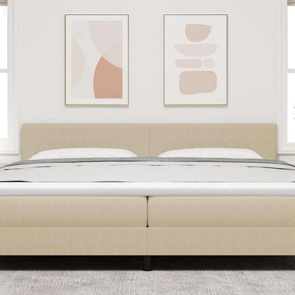 Testiera LED con testiera Grigio Verde 200 cm Tessuto in Cords | homemem39