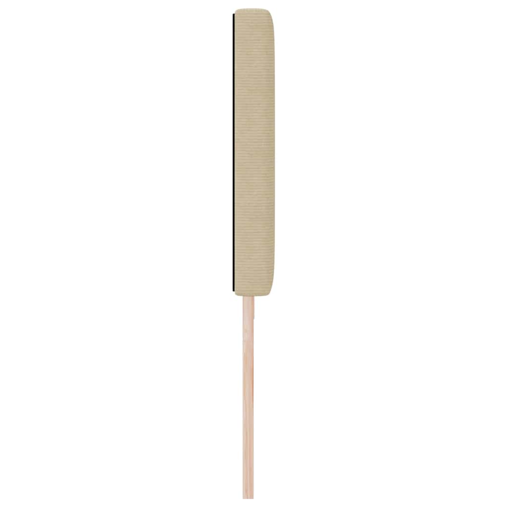 Testiera LED con testiera Grigio Verde 200 cm Tessuto in Cords | homemem39