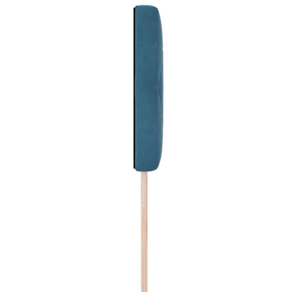 Testiera LED con strisce LED Blu Scuro 80 cm Velluto | homemem39