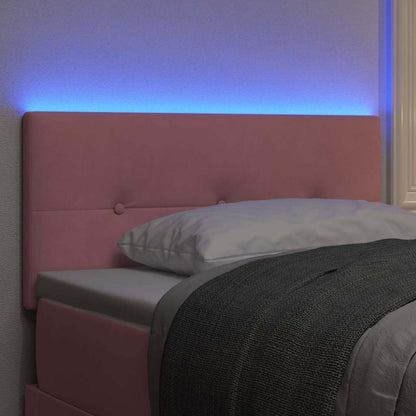 Testiera LED con luci a strisce a LED Rosa 100 cm Poliestere