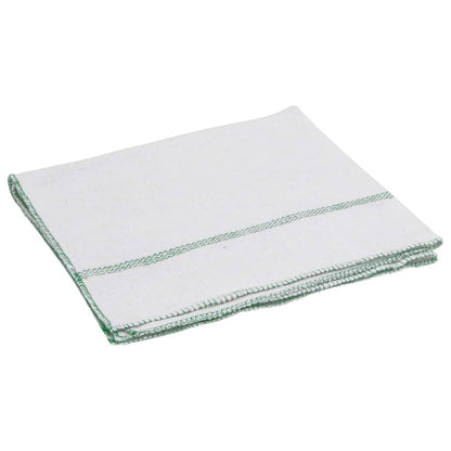 Panni per la Pulizia 5pz Righe Bianche e Verdi 50x60 cm