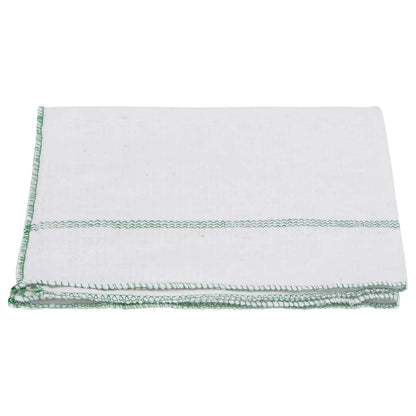 Panni per la Pulizia 5pz Righe Bianche e Verdi 50x60 cm | homemem39