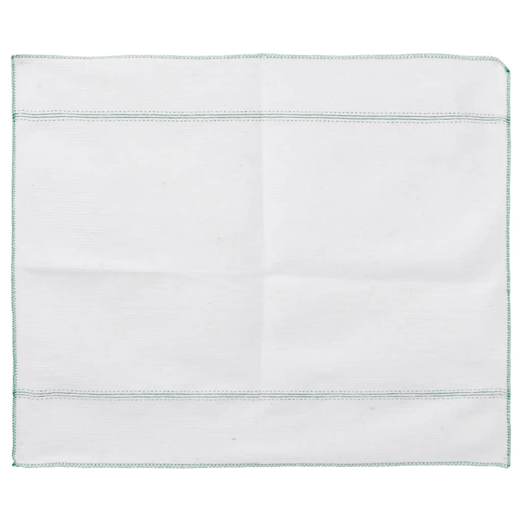 Panni per la Pulizia 5pz Righe Bianche e Verdi 50x60 cm | homemem39
