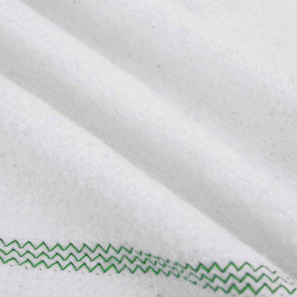 Panni per la Pulizia 5pz Righe Bianche e Verdi 50x60 cm