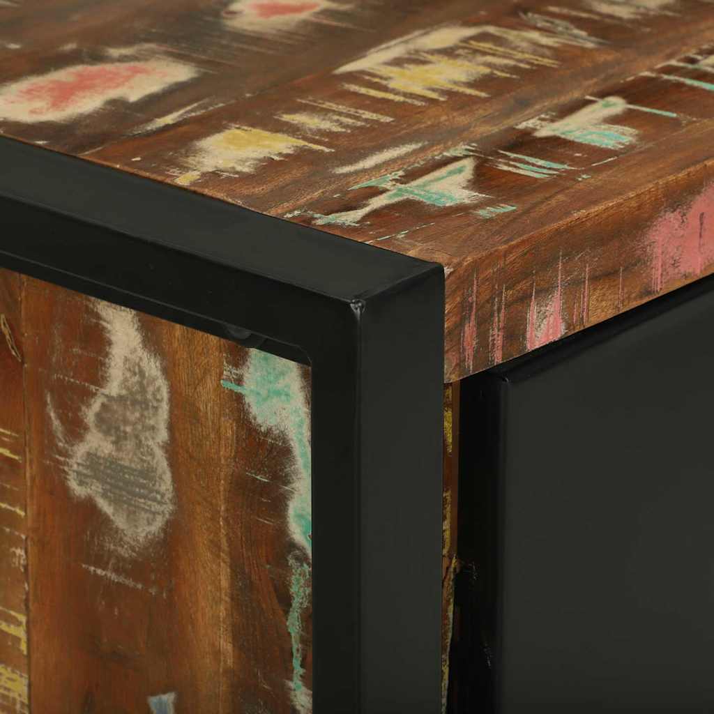 Set di mobili per il bagno 2 pcs Legno massello riciclato | homemem39