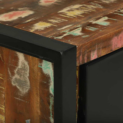 Set di mobili per il bagno 2 pcs Legno massello riciclato | homemem39
