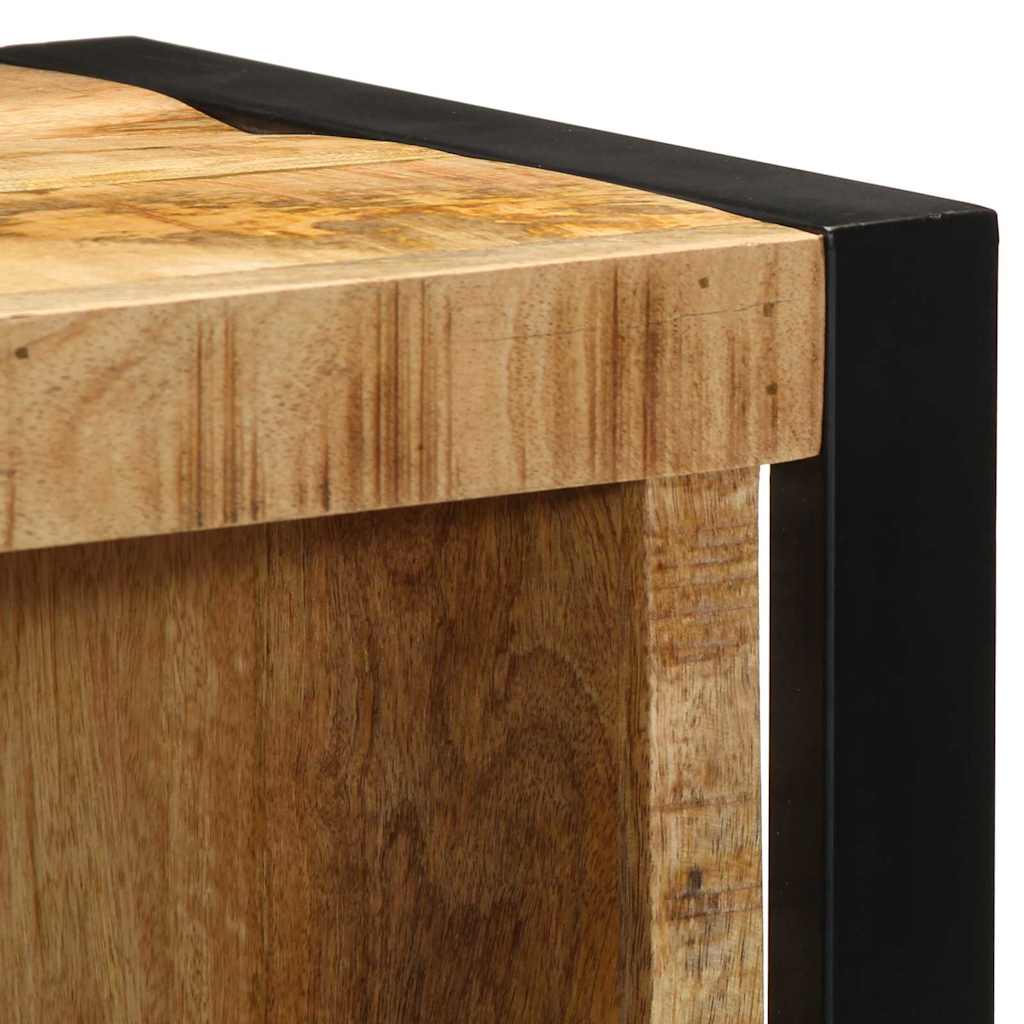 Set di mobili per il bagno 4 pz Marrone Legno di Mango Massello | homemem39