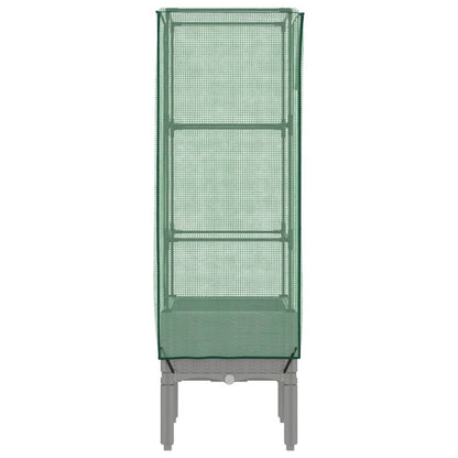 Letto Rialzato con Copertura Serra Effetto Rattan 40x40x140 cm | homemem39