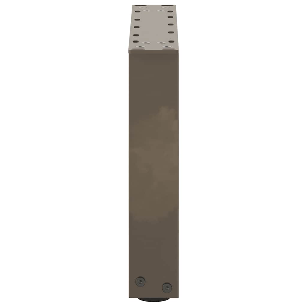 Gambe per Tavolino da Caffè forma U 2 pz Naturale 40x(30-31) cm