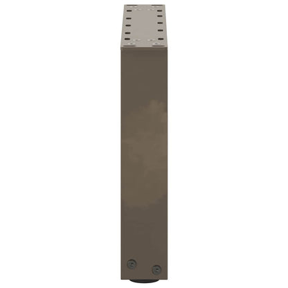 Gambe per Tavolino da Caffè forma U 2 pz Naturale 40x(30-31) cm