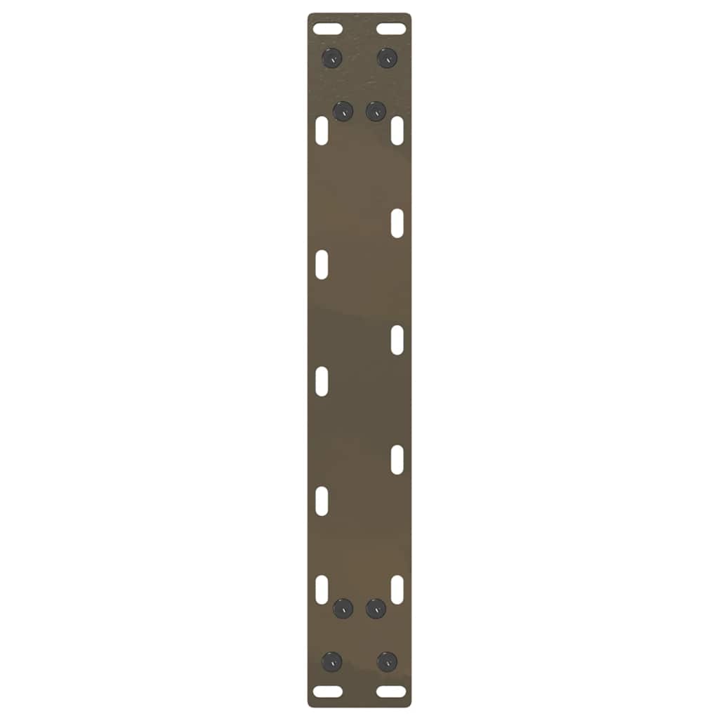 Gambe per Tavolino da Caffè forma U 2 pz Naturale 40x(30-31) cm