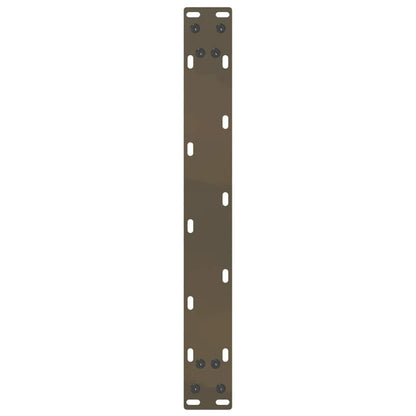 Gambe per Tavolino da Caffè forma U 2 pz Naturale 50x(30-31) cm