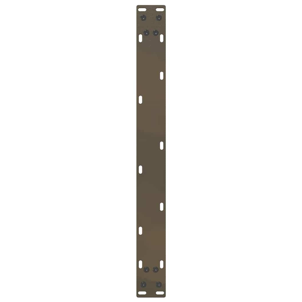 Gambe per Tavolino da Caffè forma U 2 pz Naturale 60x(30-31) cm