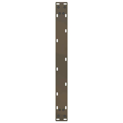 Gambe per Tavolino da Caffè forma U 2 pz Naturale 60x(30-31) cm