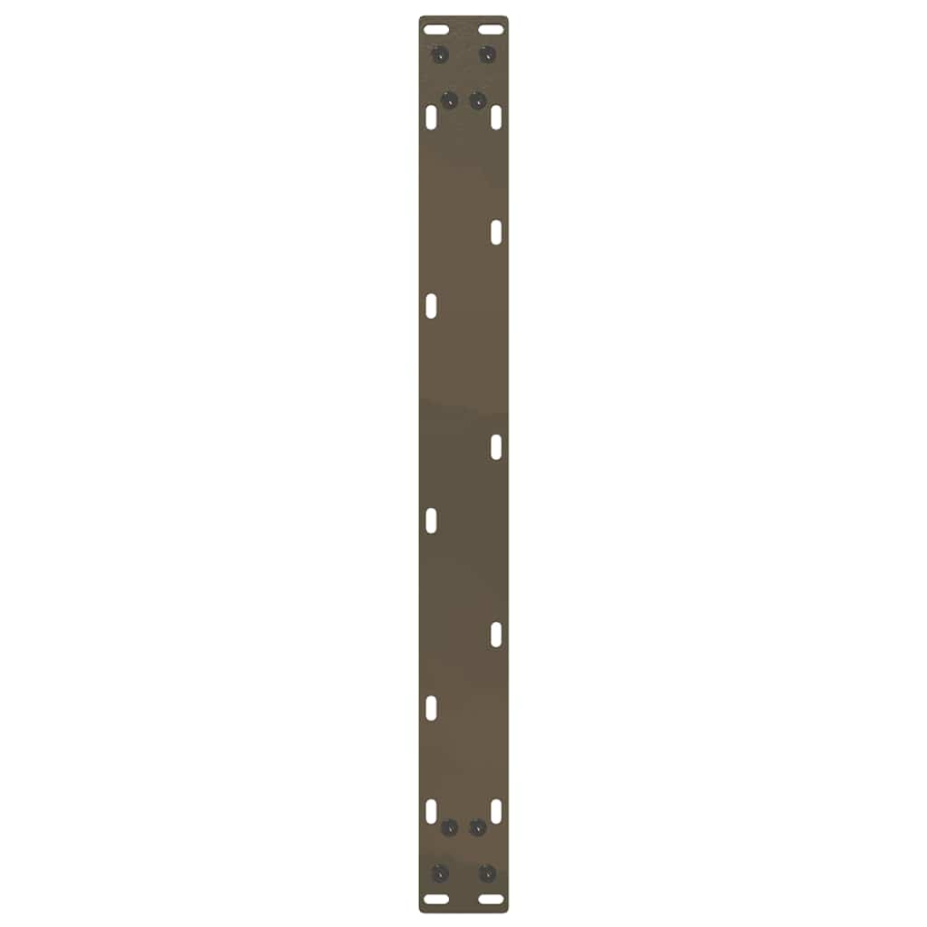 Gambe per Tavolino da Caffè forma U 2 pz Naturale 70x(30-31) cm
