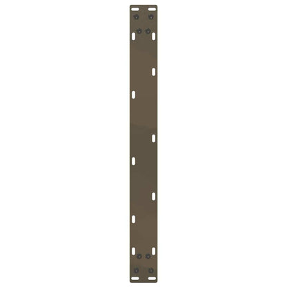 Gambe per Tavolino da Caffè forma U 2 pz Naturale 70x(30-31) cm