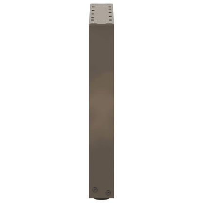 Gambe per Tavolino da Caffè forma U 2 pz Naturale 28x(42-43) cm