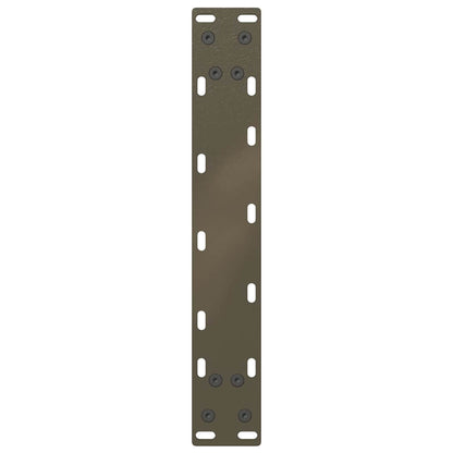 Gambe per Tavolino da Caffè forma U 2 pz Naturale 28x(42-43) cm