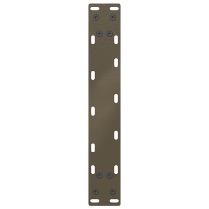 Gambe per Tavolino da Caffè forma U 2 pz Naturale 38x(42-43) cm