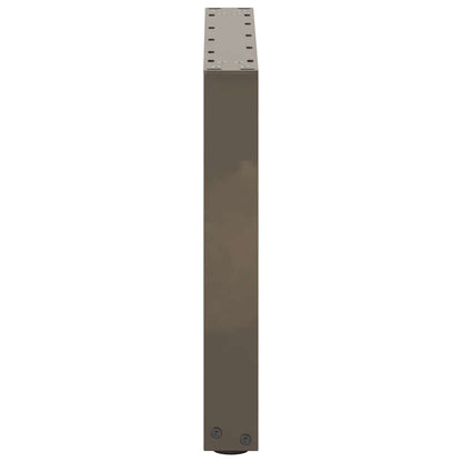 Gambe per Tavolino da Caffè forma U 2 pz Naturale 50x(42-43) cm