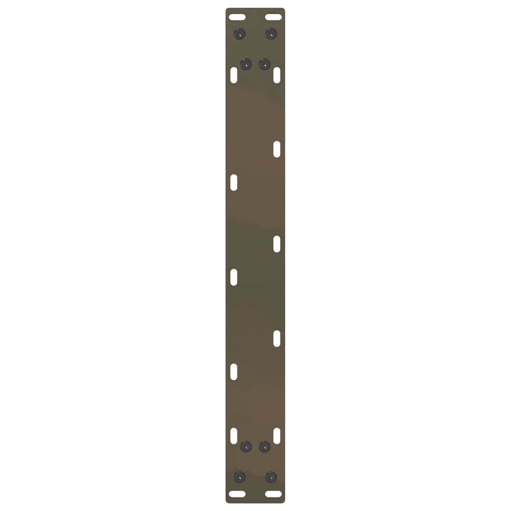 Gambe per Tavolino da Caffè forma U 2 pz Naturale 50x(42-43) cm