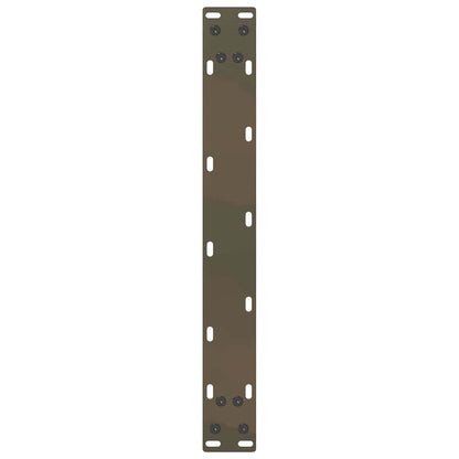 Gambe per Tavolino da Caffè forma U 2 pz Naturale 50x(42-43) cm