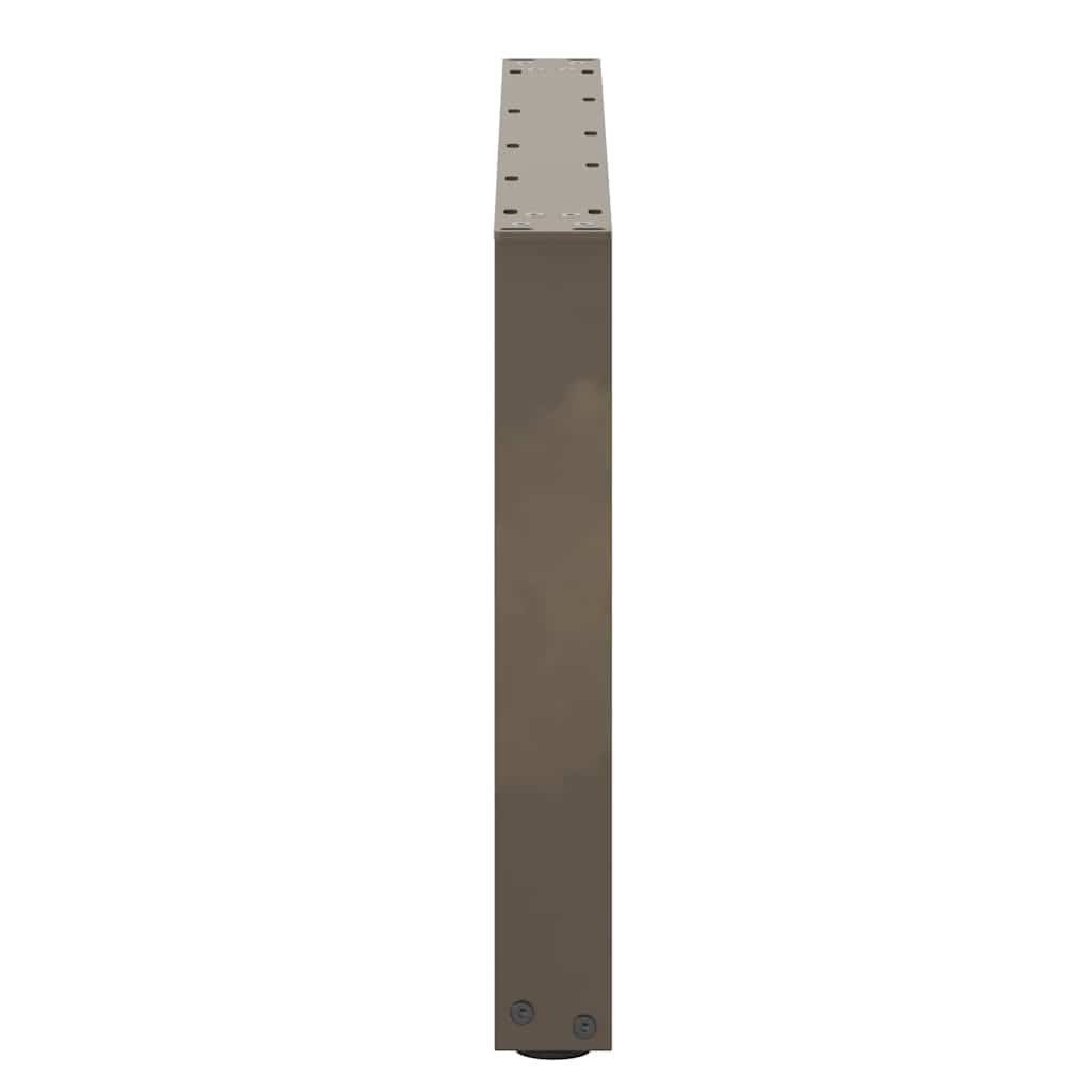 Gambe per Tavolino da Caffè forma U 2 pz Naturale 60x(42-43) cm