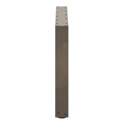 Gambe per Tavolino da Caffè forma U 2 pz Naturale 60x(42-43) cm