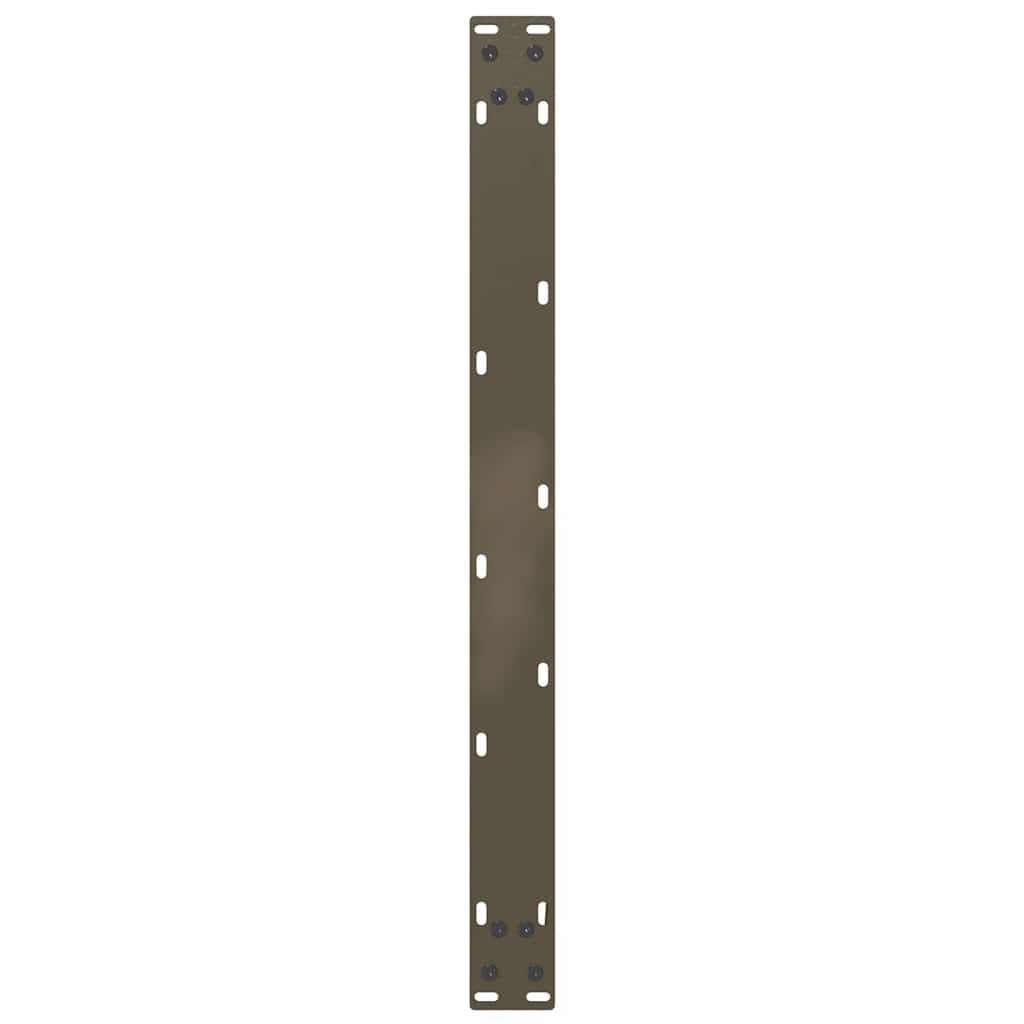 Gambe per Tavolino da Caffè forma U 2 pz Naturale 60x(42-43) cm