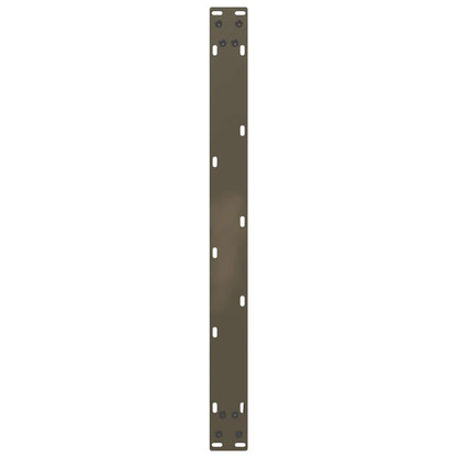 Gambe per Tavolino da Caffè forma U 2 pz Naturale 60x(42-43) cm