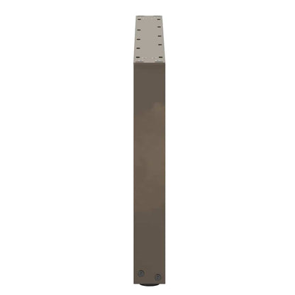 Gambe per Tavolino da Caffè forma U 2 pz Naturale 70x(42-43) cm