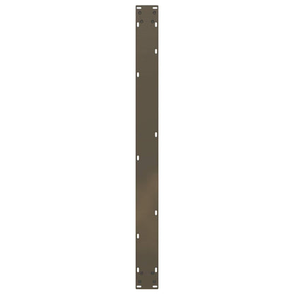 Gambe per tavolo da pranzo forma U 2 pz naturale 100x(72-73) cm