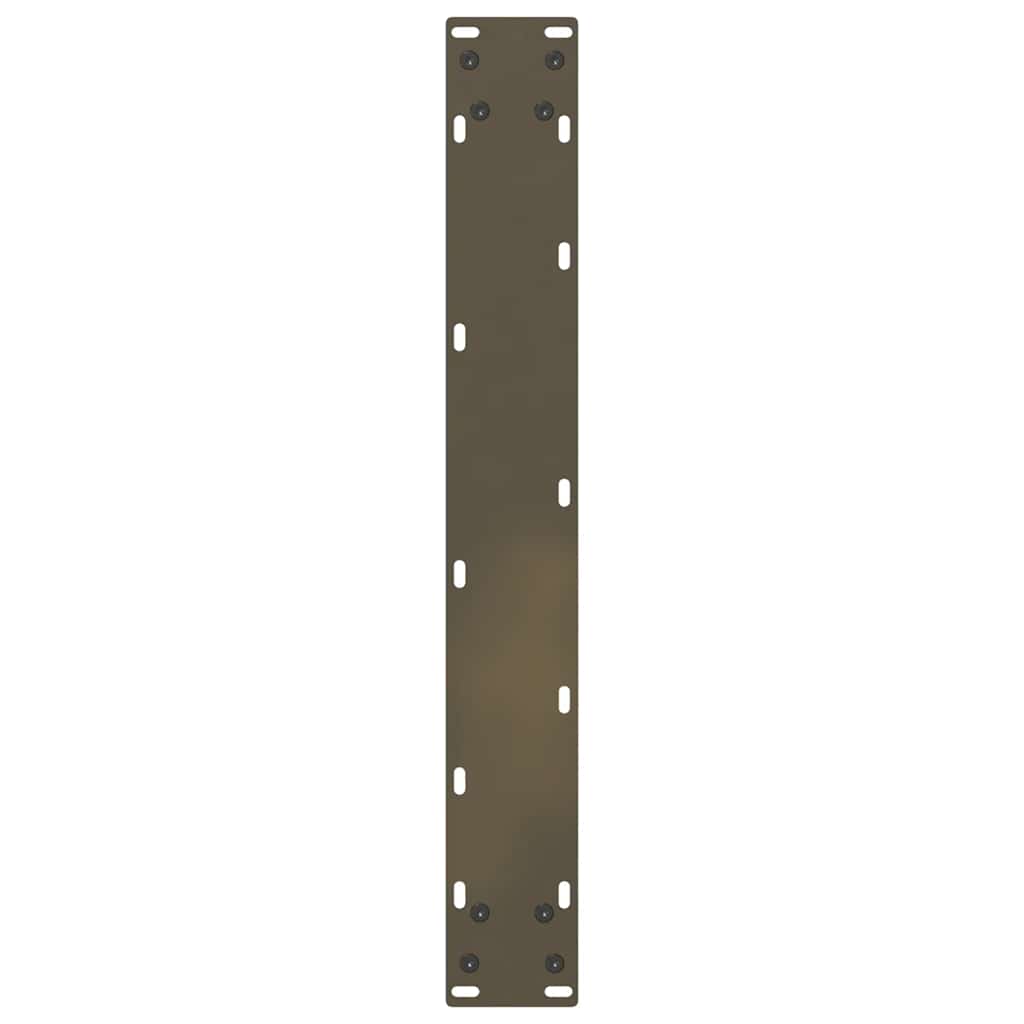 Gambe per tavolo da pranzo forma U 3 pz naturale 70x(72-73) cm