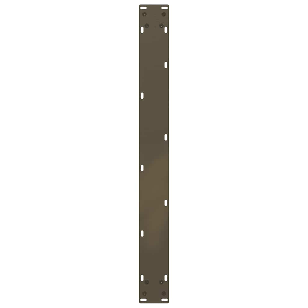 Gambe per tavolo da pranzo forma U 3 pz naturale 80x(72-73) cm