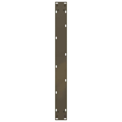 Gambe per tavolo da pranzo forma U 3 pz naturale 80x(72-73) cm