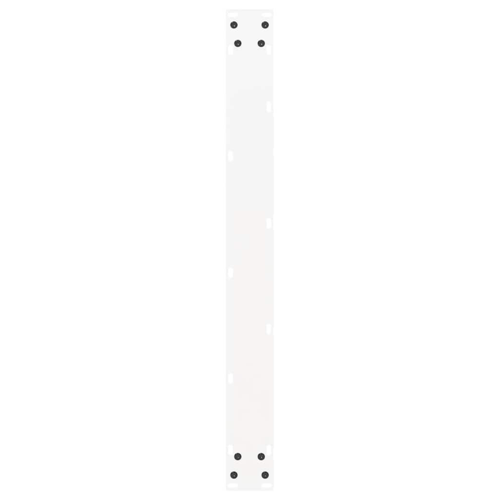 Gambe per tavolo da pranzo forma U 3 pz bianche 90x(72-73)