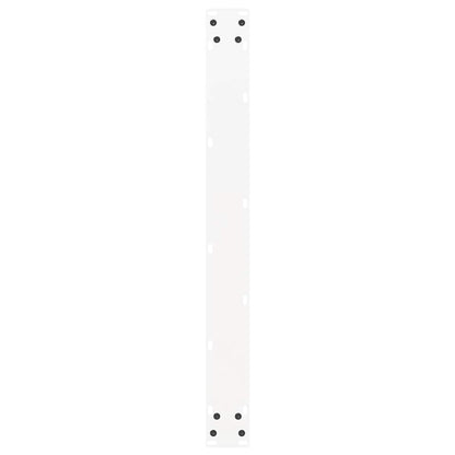 Gambe per tavolo da pranzo forma U 3 pz bianche 90x(72-73)