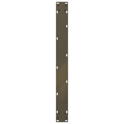 Gambe per tavolo da pranzo forma U 3 pz naturale 90x(72-73) cm
