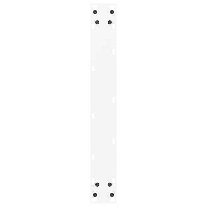 Gambe per tavolo da bar forma U 2 pz bianche 60x(100-101)