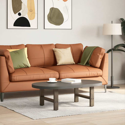 Gambe per Tavolino da Caffè in Acciaio Naturale 2 pz 50x(30-31) cm Acciaio - homemem39