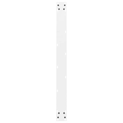 Gambe per Tavolino Bianco 2 pz 90x(72-73) cm Acciaio