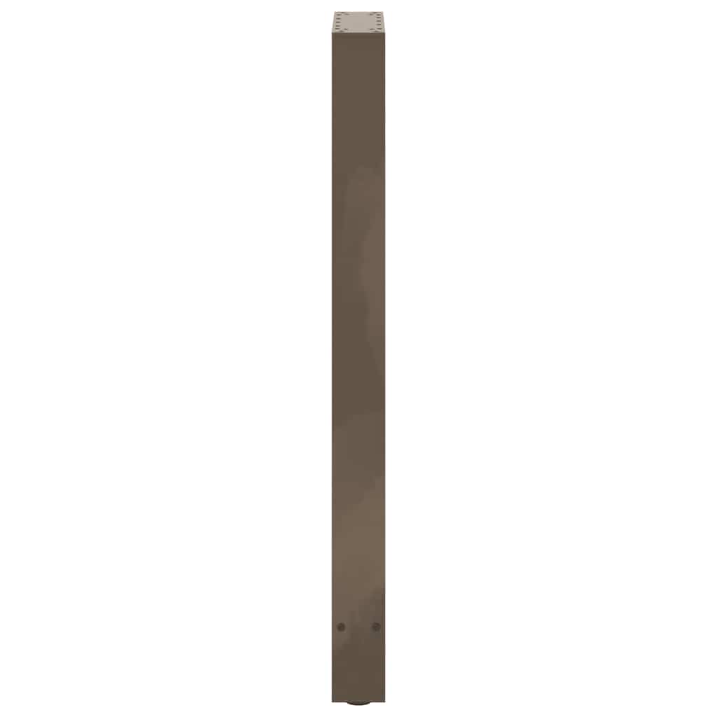 Gambe per tavolo da bar naturale 2 pz 50x(100-101) cm