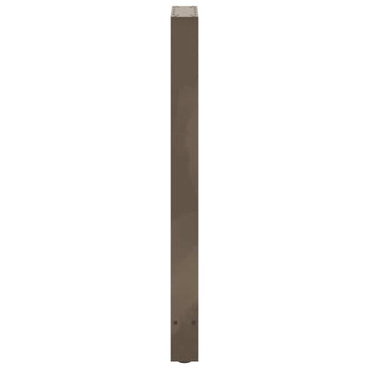 Gambe per tavolo da bar naturale 2 pz 50x(100-101) cm