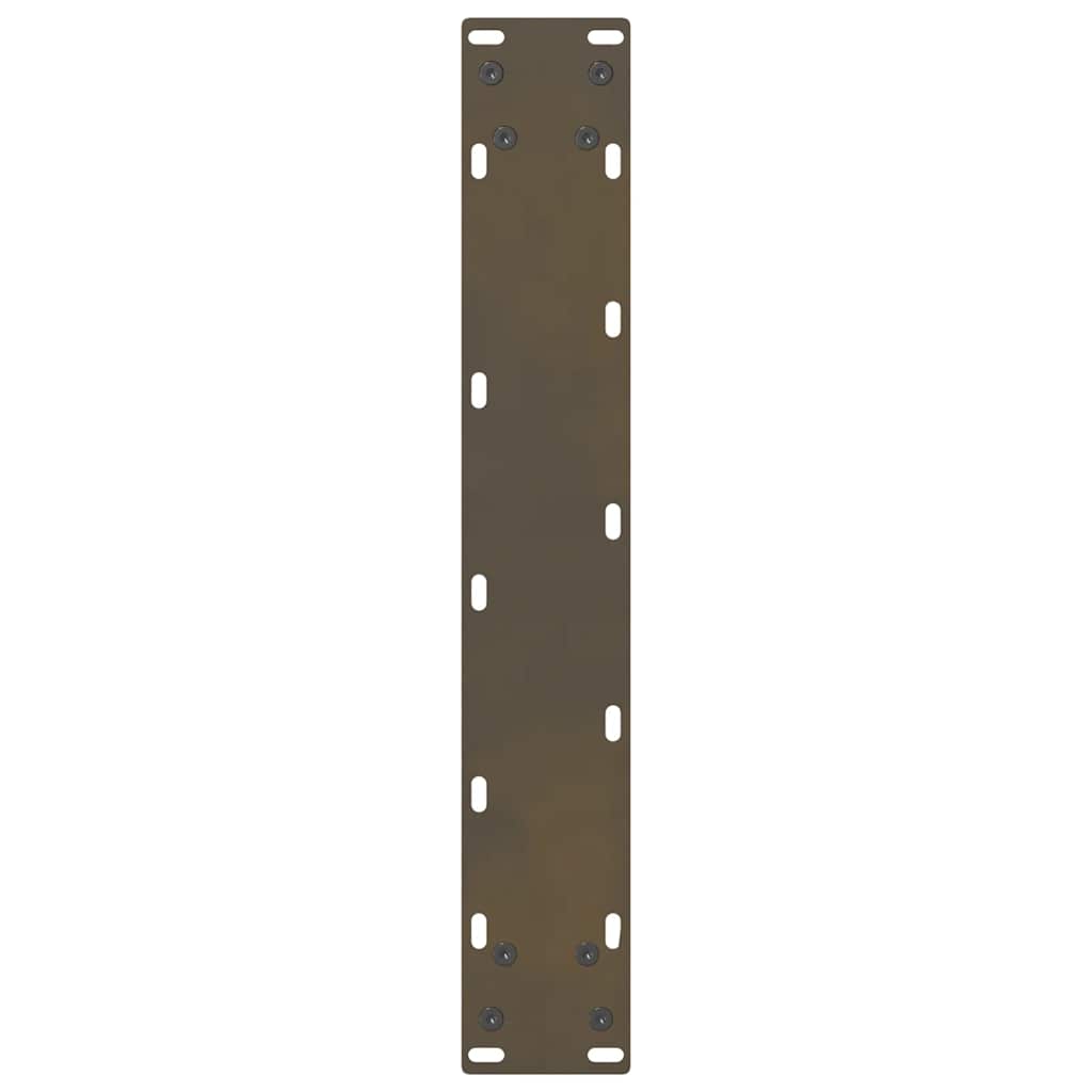 Gambe per tavolo da bar naturale 2 pz 50x(100-101) cm