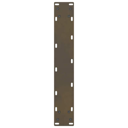 Gambe per tavolo da bar naturale 2 pz 50x(100-101) cm