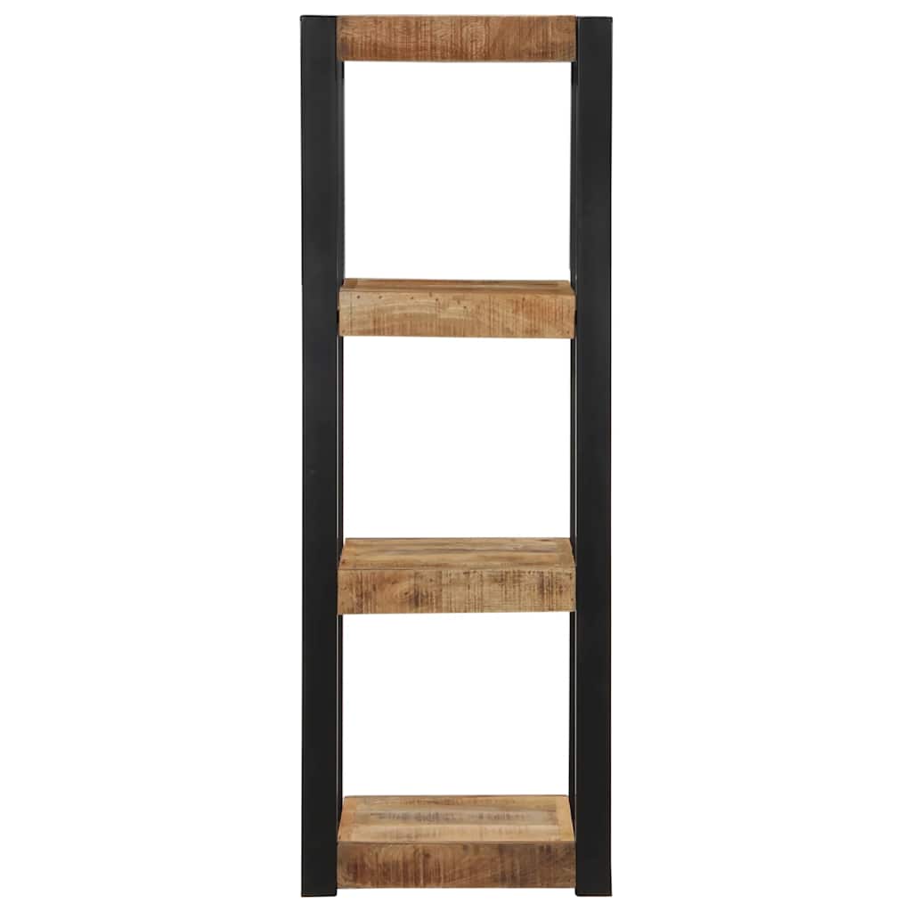 Mensola da Parete 35x35x100cm in Legno Massello di Mango Grezzo | homemem39