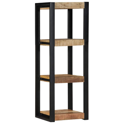 Mensola da Parete 35x35x100cm in Legno Massello di Mango Grezzo | homemem39