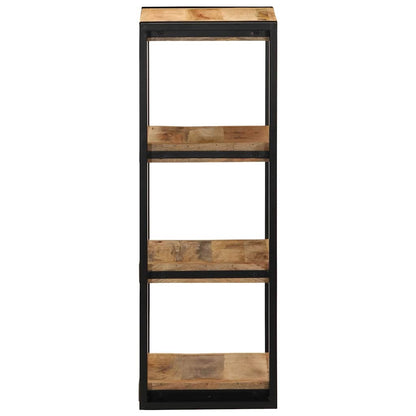 Mensola da Parete 35x35x100cm in Legno Massello di Mango Grezzo | homemem39