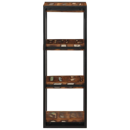Mensola da Parete Multicolore 35x35x100 cm in Legno Recupero | homemem39